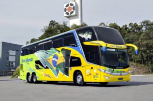 Marcopolo entrega ônibus de dois andares no Rio Grande do Norte