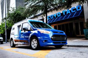Ford  testa vans autônomas para entregas