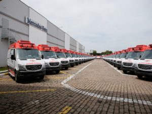 Mercedes-Benz fornecerá 1.500 ambulâncias para o SAMU