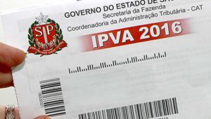 IPVA pago não influencia na decisão de compra