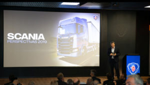 Scania prevê crescimento de até 20% este ano