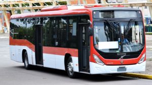 Marcopolo fornece ônibus para o Chile