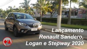 Renault lança Sandero, Logan e Stepway 2020