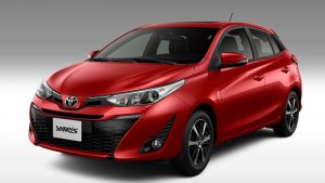 Toyota muda nome das versões  do Yaris 2020