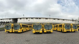 Volkswagen renova frota de ônibus em Jundiaí