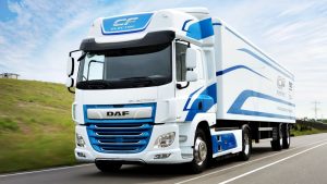 Caminhão elétrico da DAF roda na Europa