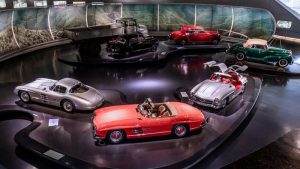 Visite o museu da Mercedes-Benz em Stuttgart de graça