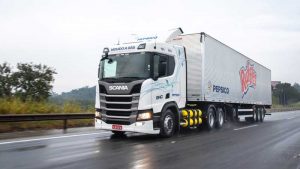 Scania vende 18 caminhões à gás para PepsiCo