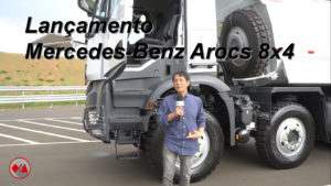 Mercedes-Benz Arocs 8×4 é um brutamontes para serviços peso pesado