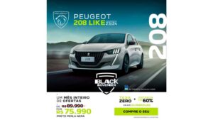 Black November: Peugeot promove um mês inteiro de ofertas e condições imperdíveis