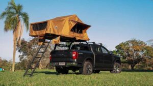Ford lança barracas de camping para a Nova Ranger